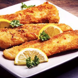 Filetes de trucha apanados