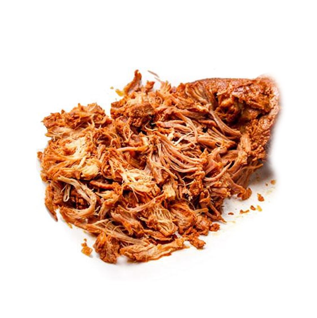 Mechada de cerdo en salsa BBQ | 500 g (aprox)